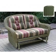 North Cape Montego Resin Wicker Double Glider - Sea Grass