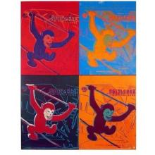 Four Monkeys (Sm) Poster Print