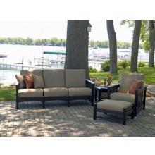 Poly-Wood Recycled Plastic Wood Patio Lounge Set 4 Piece