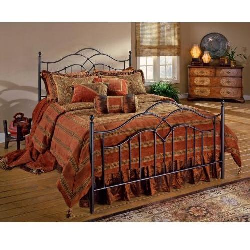 Hillsdale Oklahoma Bronze Metal Bed Set With Frame - Queen - 1300BQR