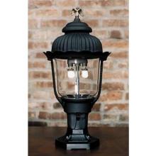 Gas Light America GL1700 Cast Aluminum Natural Gas Light With Open Flame Burner On Pedestal Mount