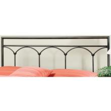Hillsdale McKenzie Brown Steel Metal Headboard With Frame - Twin