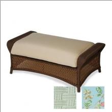 Lloyd Flanders Grand Traverse Wicker Ottoman