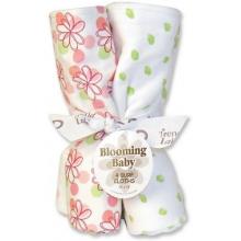Blooming Bouquet 4-Pack Burp Cloth Set-Hula Baby