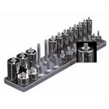 Hansen Global Inc. Post Style Socket Organiser - 1/4 Inch Drive; Metric