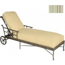 Windham Castings Provence Casual Back Chaise Lounge Cushion , Campbell Grass LX