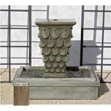 Campania Gabrielle Fountain - Aged Limestone Finish