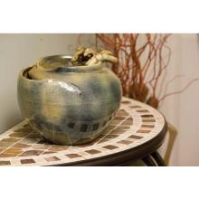 Alfresco Home Indoor Lotus Fountain With Pump - Small