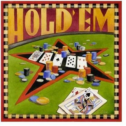 Hold Em Poker Poster Print