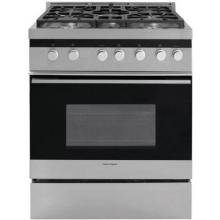 Fisher Paykel 30 Inch Natural Gas Range OR30SNDGX