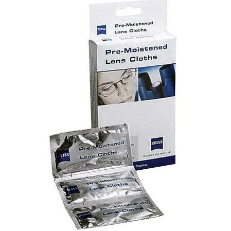 Zeiss Lens Pre-moistened Tissues, Carton (24 Boxes Per Carton)