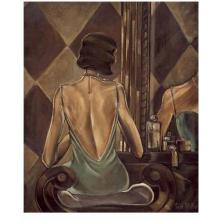 Harlequin Pearls Poster Print