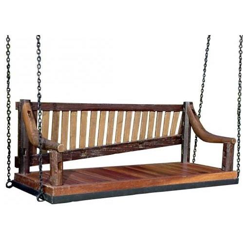 Wilderness Teak Wood Swing Bench Seat