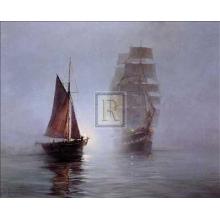 Night Mists Poster Print