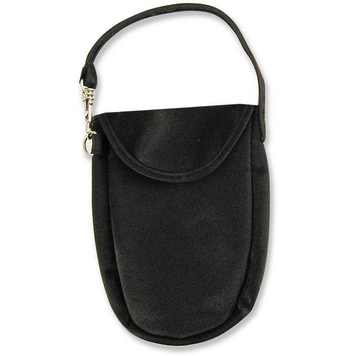 Pacifier Wristlet - Black Microfiber.