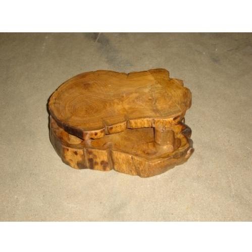 Groovy Stuff Teak Wood Teak Tinder Box Extra Large - WA-070-XL