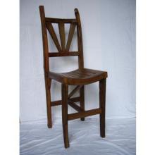 Groovy Stuff Teak Wood Husker Bar Stool