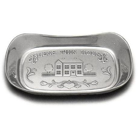 Wilton Armetale Bless This House Large Bread Tray