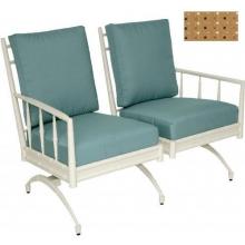 Windham Castings Nikko Independent Spring Loveseat Cushion , Staccato Sun Honey LX