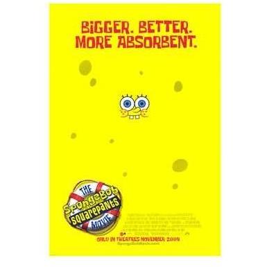 Spongebob Squarepants Movie Poster Print
