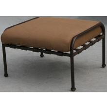 Darlee Malibu Aluminum Ottoman With Cushion