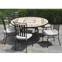 Alfresco Home Basilica Wrought Iron Dining Set