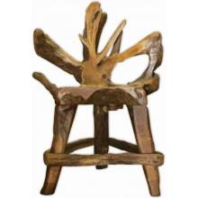 Bighorn Teak Wood Root Bar Chair