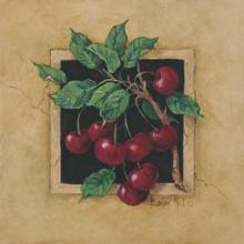 Cherry Square Poster Print