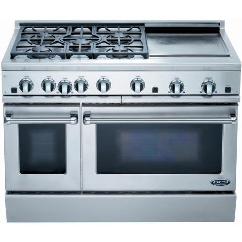 DCS 70728 - RGT-485GD-L 48 Inch 5-Burner Gas Range W/ Large Griddle LP