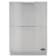 DCS Compact Refrigerator 24 Inches Outdoor Refrigerated Drawers - RF24D