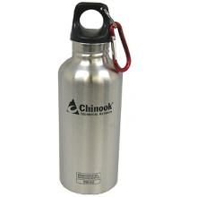 Chinook Cascade Wide Mouth Stainless Steel Bottle, 16 Oz. Natural