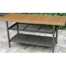 Alfresco Home Everwoven Caramel 64 Inch AWW Rectangular Sideboard