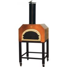 Chicago Brick Oven Mario Batali Amici Series Outdoor Oven On Cart - Persimmon