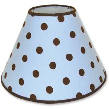 MAX DOT PRINT - BLUE / BROWN LAMPSHADE