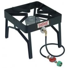 Bayou Classic Black Outdoor Patio Stove With Low Pressure Gas Burner