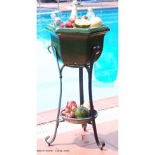 Alfresco Home Verona Beverage Cooler Ant. Jade