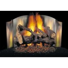 Peterson Gas Logs 18 Inch 3-Fold Stainless Steel Fireback
