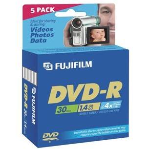 Buy 1.4 GB CAMCORDER DVD-RS (5 PK) by FUJI