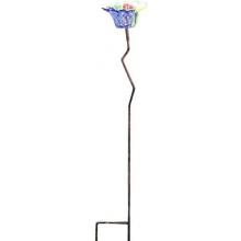 Alpine Flower Glass Stake