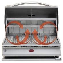 Cal Flame 32 Inch Convection Charcoal Grill Built-In