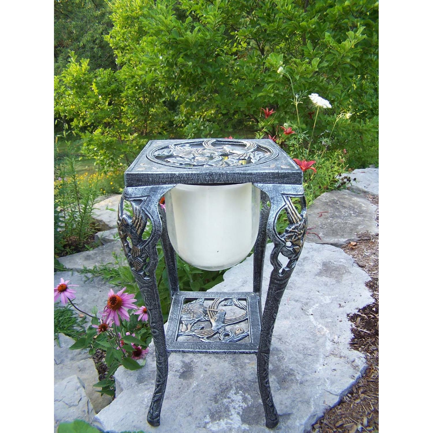Oakland Living Hummingbird Candle Holder With Candle