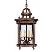 Luminous Lanterns Collection Hanging Lantern In French Bronze Finish - 4 Bulbs