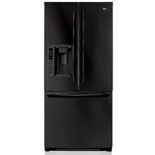 LG 23 Cuft French Door Refrigerator With Dispenser - Black