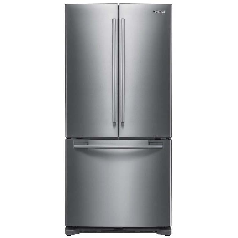 Samsung 20 Cu. Ft. French Door Refrigerator - Stainless Steel - RF217ACRS
