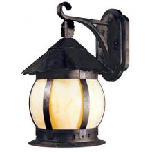 Carmel Collection Wall Mount Globe Light Fixture In Flemish Finish - 3 Bulbs