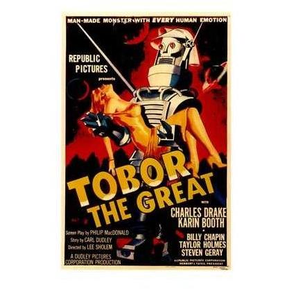 Tobor The Great Poster Print