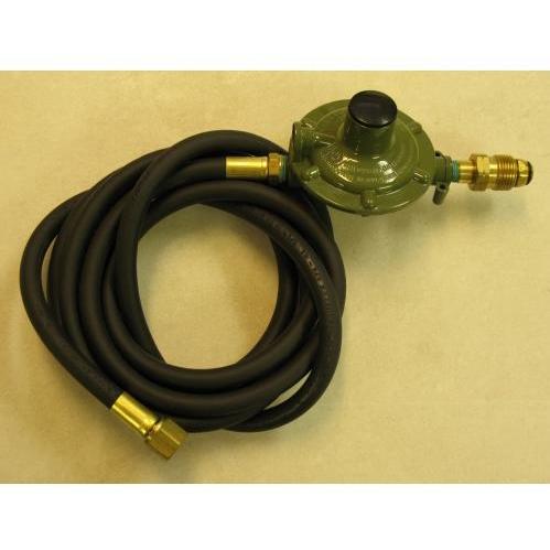 Ten Foot Propane Hose and Low Pressure Regulator