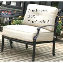 Alfresco Home Farfalla DS Lounge Chair Frame - Antique Wine