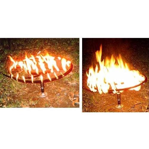 19 Inch Round Double Fire Pit Ring