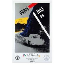 Paris-Nice 1988 Poster Print